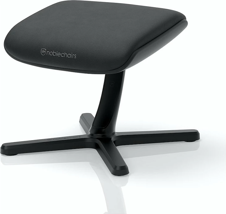 Mbështetëse këmbësh noblechairs Footrest 2, Black Edition, e zezë