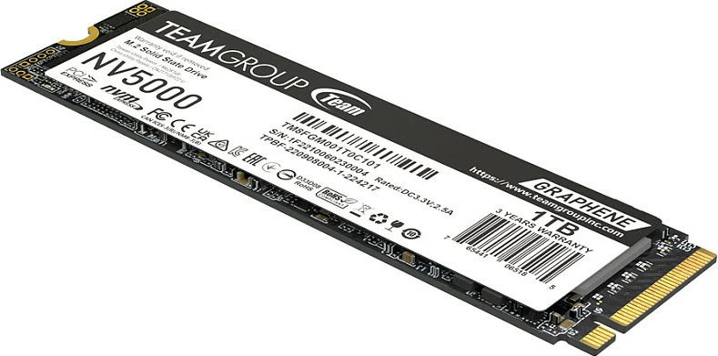SSD M.2 Team Group NV5000, 1TB, PCIe 4.0 NVMe, 4500MB/s