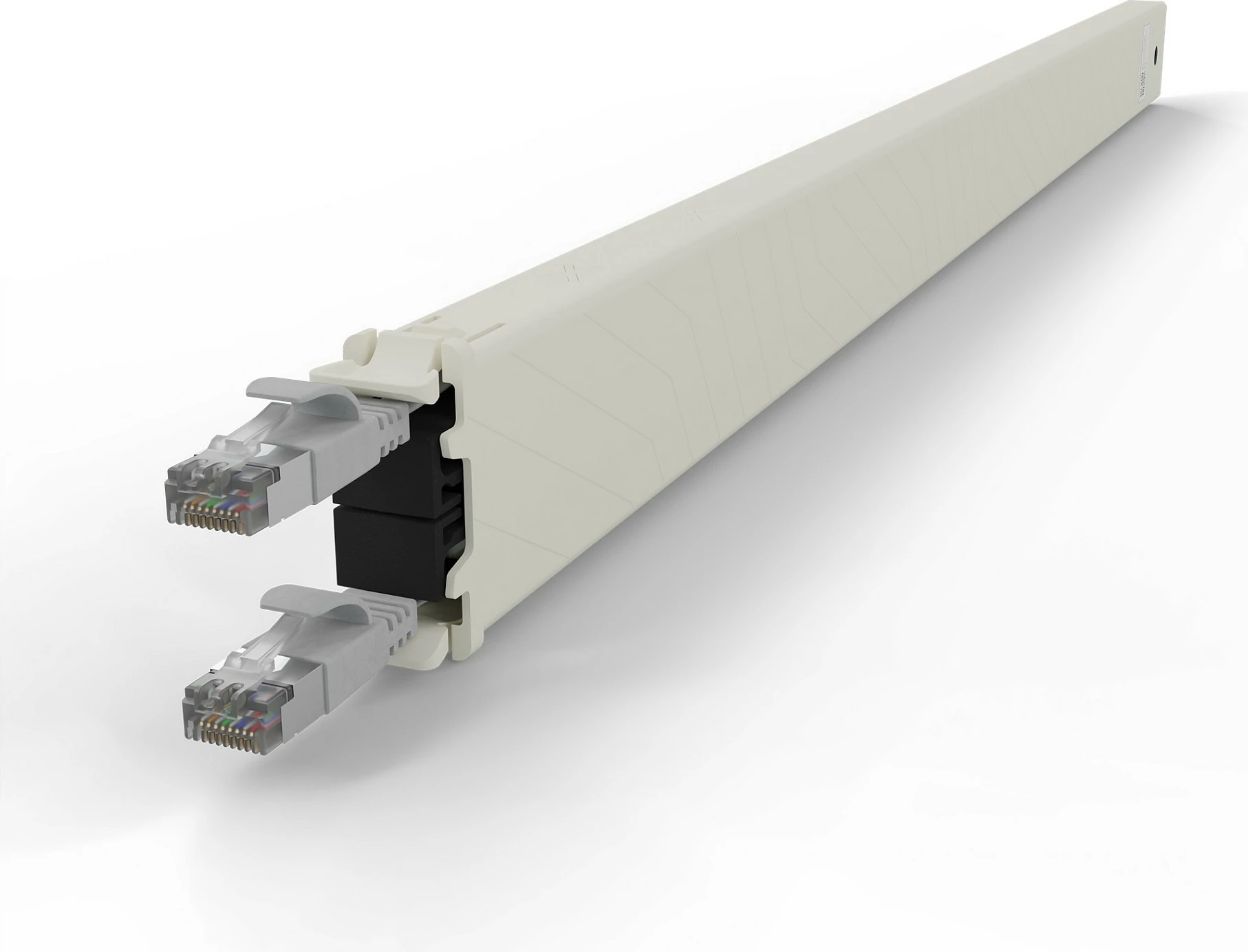 Kabllo rrjeti PATCHBOX patchbox.one Cassette 30RU Cat6a 1.8m STP RJ-45, gri