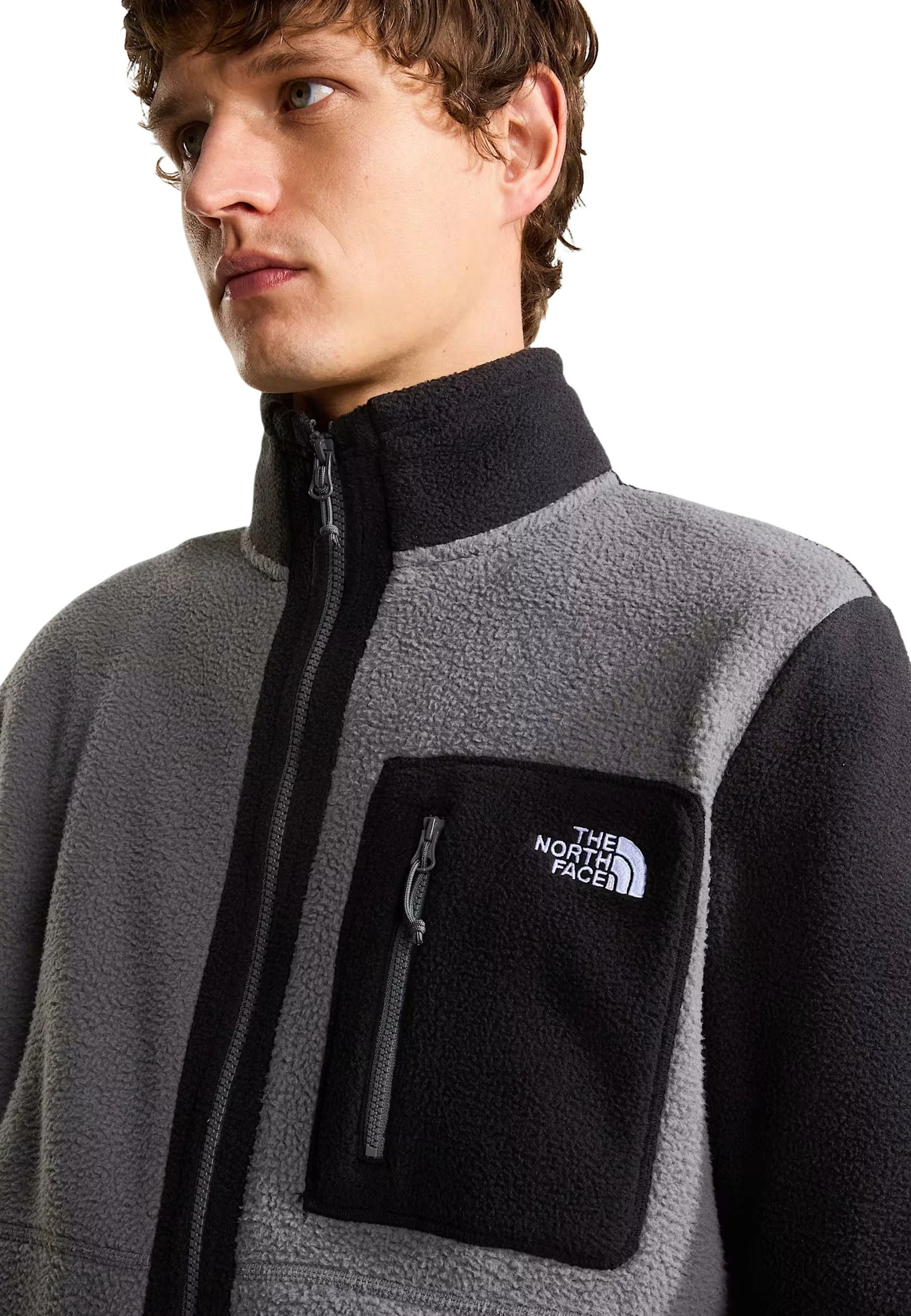Jakne për meshkuj The North Face Yumiori Full Zip NF0A883R, gri [Madhësia: M]