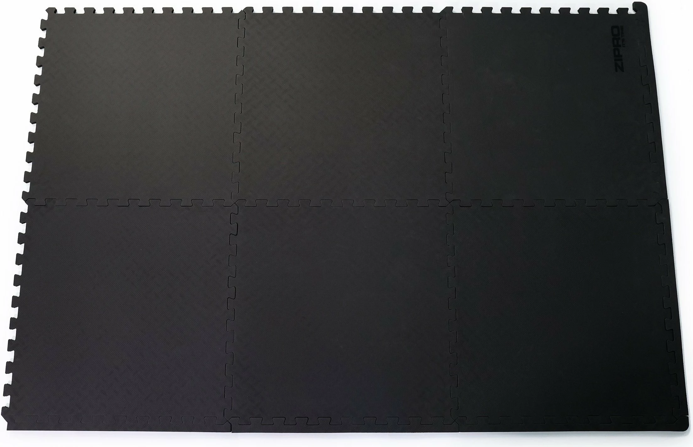 Mat trajnimi modular puzzle Zipro 62x62cm, 12mm, 4 copë, e zezë