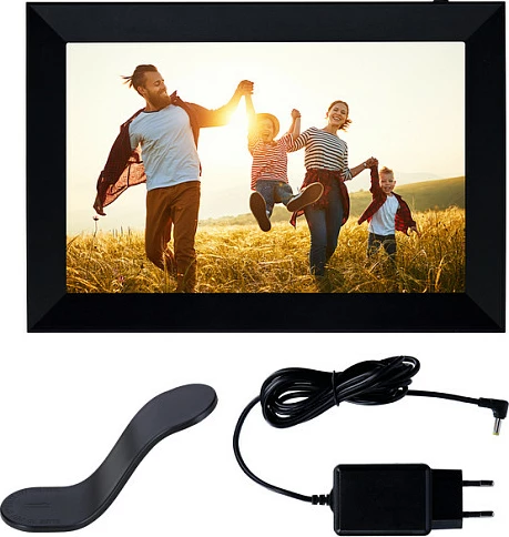 Kornizë digjitale foto Rollei Smart Frame WiFi 103, 10.1" IPS Touch, 8GB, Wi‑Fi, e zezë