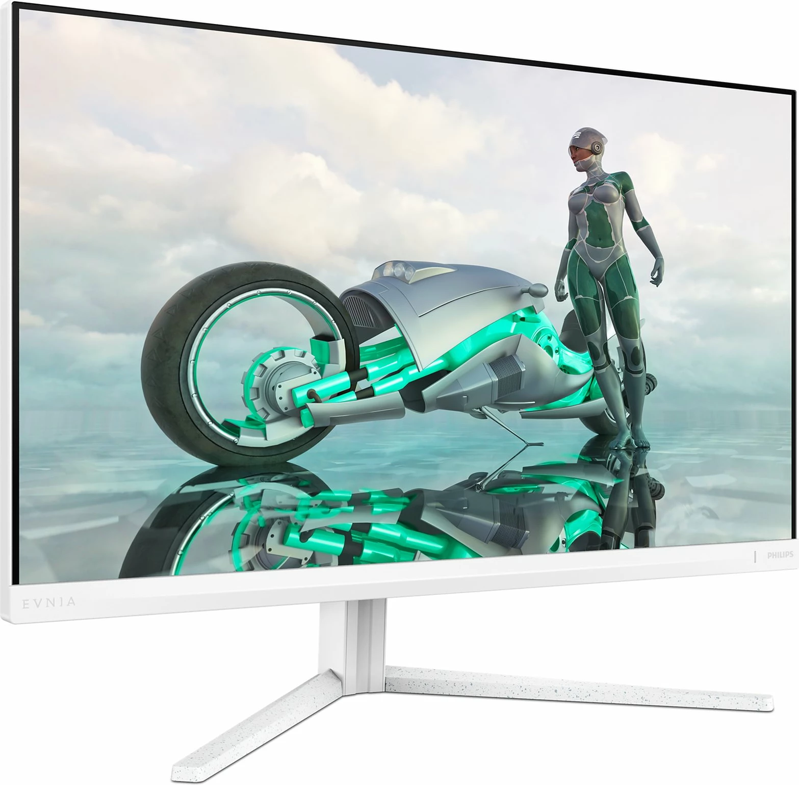Monitor Philips Evnia 27M2N3201A, 27", Full HD 180Hz, i bardhë