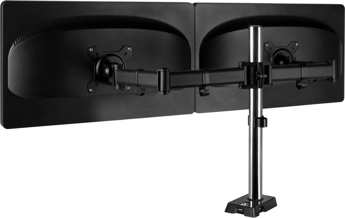 Mbajtëse për dy monitorë ARCTIC Z2 Gen 3- E zezë