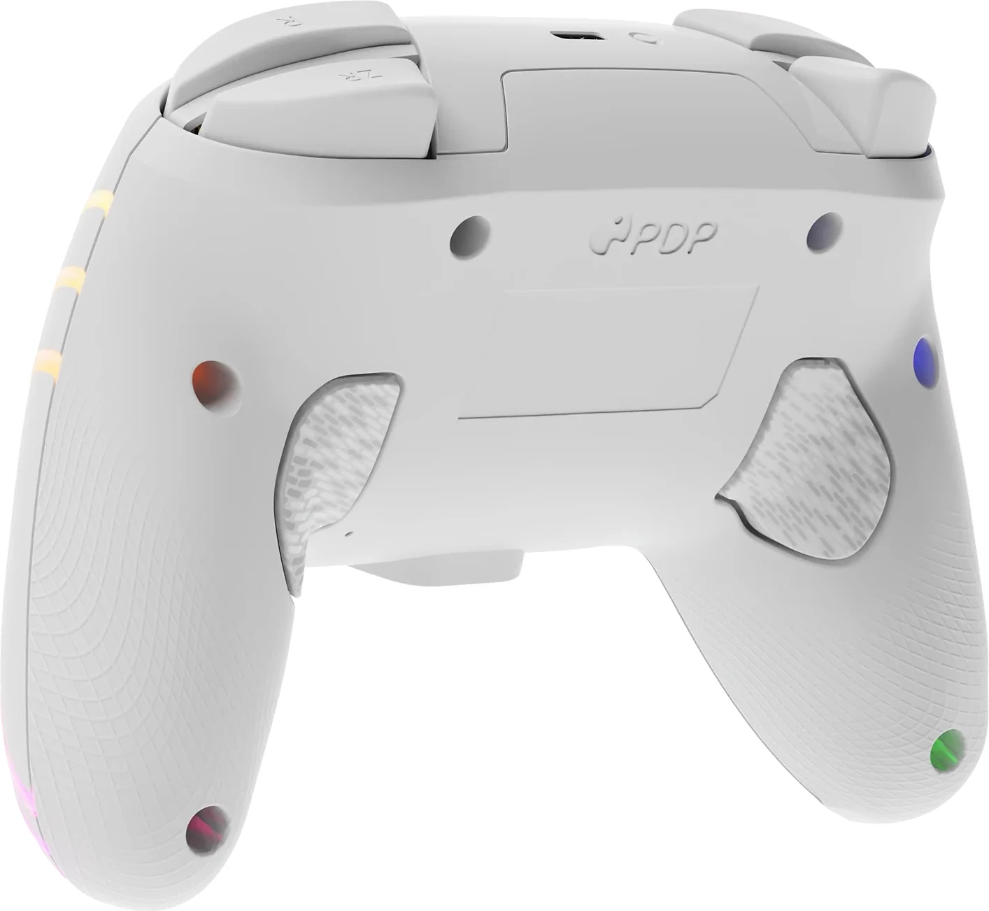 Kontroller wireless PDP Afterglow Wave për Nintendo Switch, RGB, bateri e rikarikueshme, i bardhë