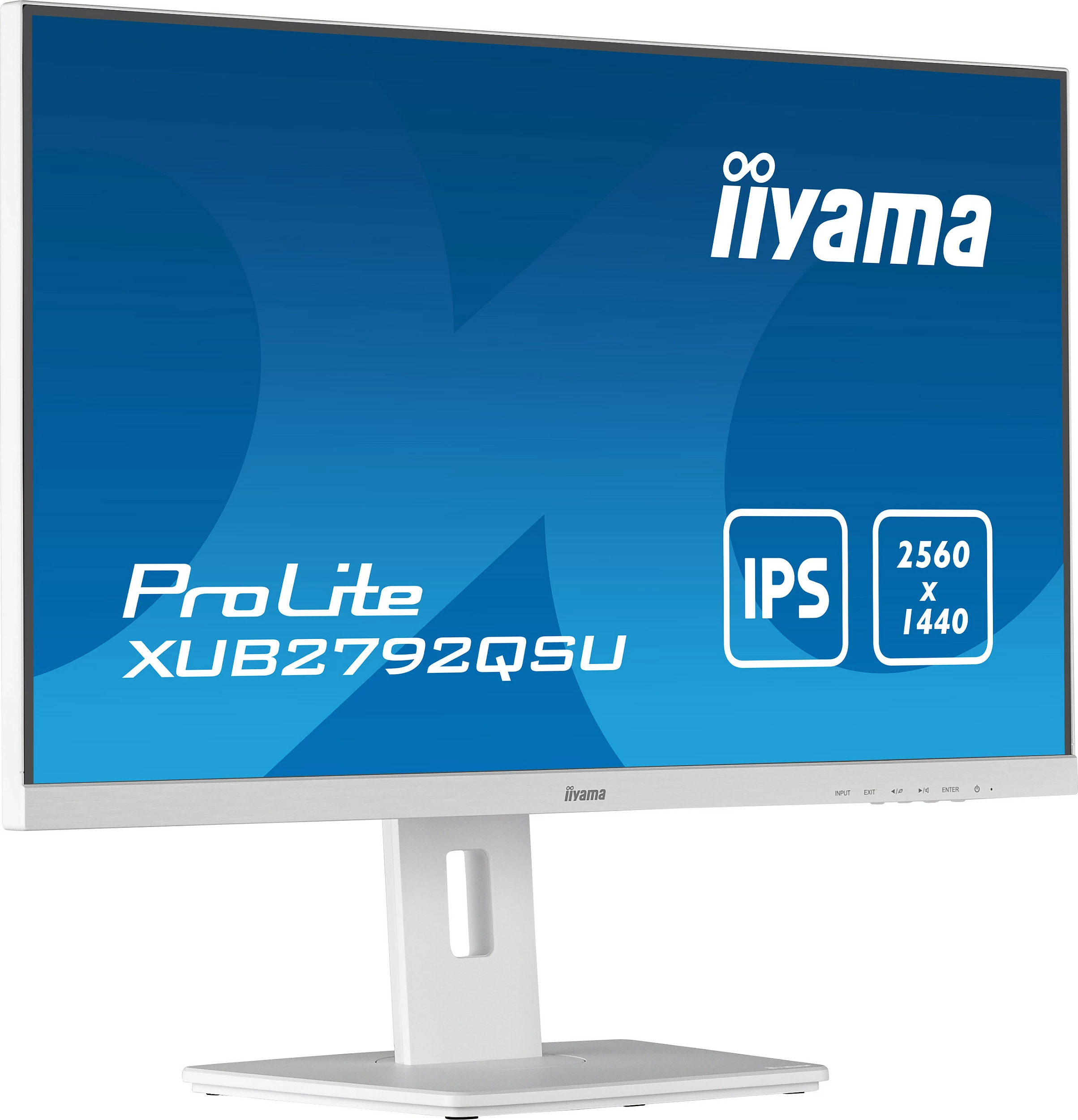 Monitor iiyama ProLite XUB2792QSU-W5, 27", WQHD 2560x1440, IPS, FreeSync, USB Hub, Altoparlantë, i Bardhë
