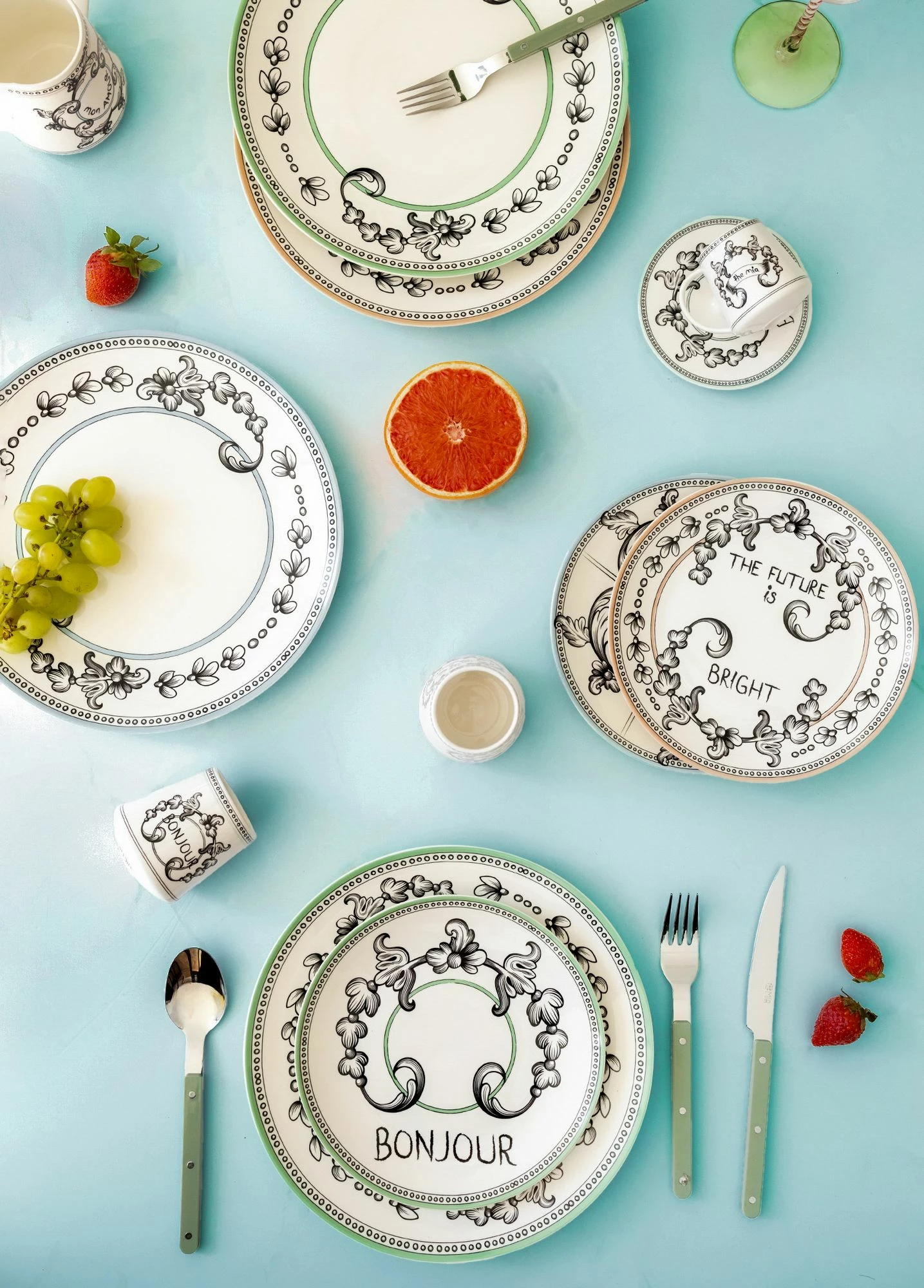 Set pjatash shërbimi (6 copë), Hermia, DNR0056