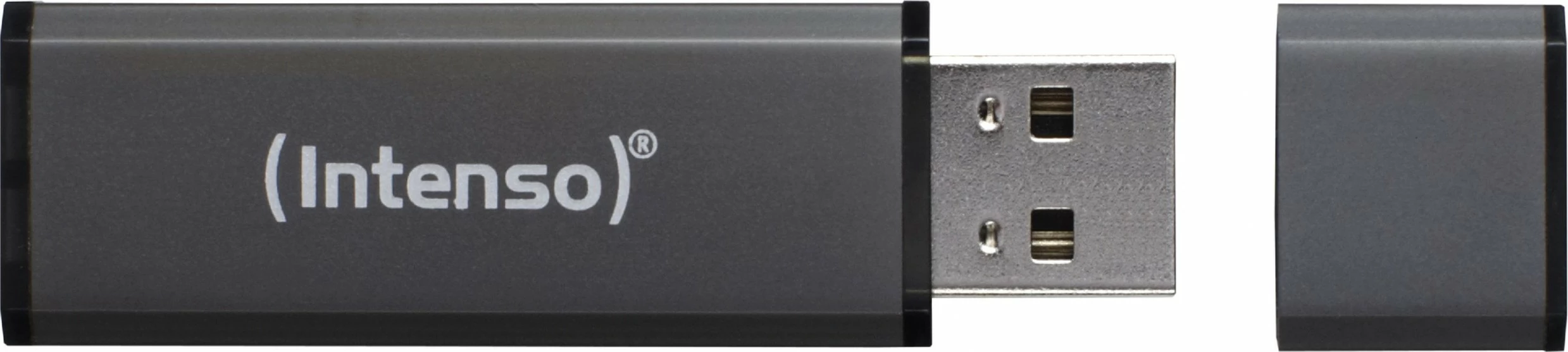 USB Intenso Alu Line 64 GB, USB Type-A, Anthracite