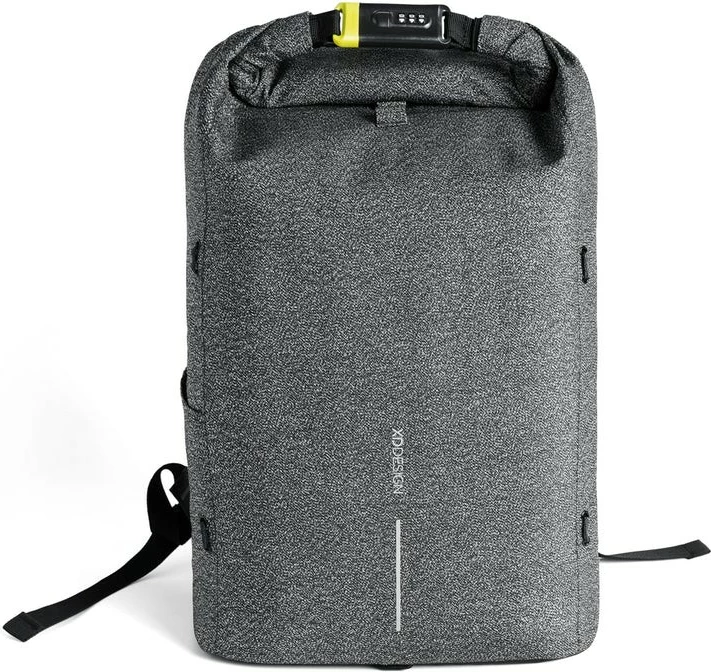 Çantë shpine, XD DESIGN, p705.642, 27L, për laptop 15.6 inç, prerje-rezistente me xhepë RFID, gri