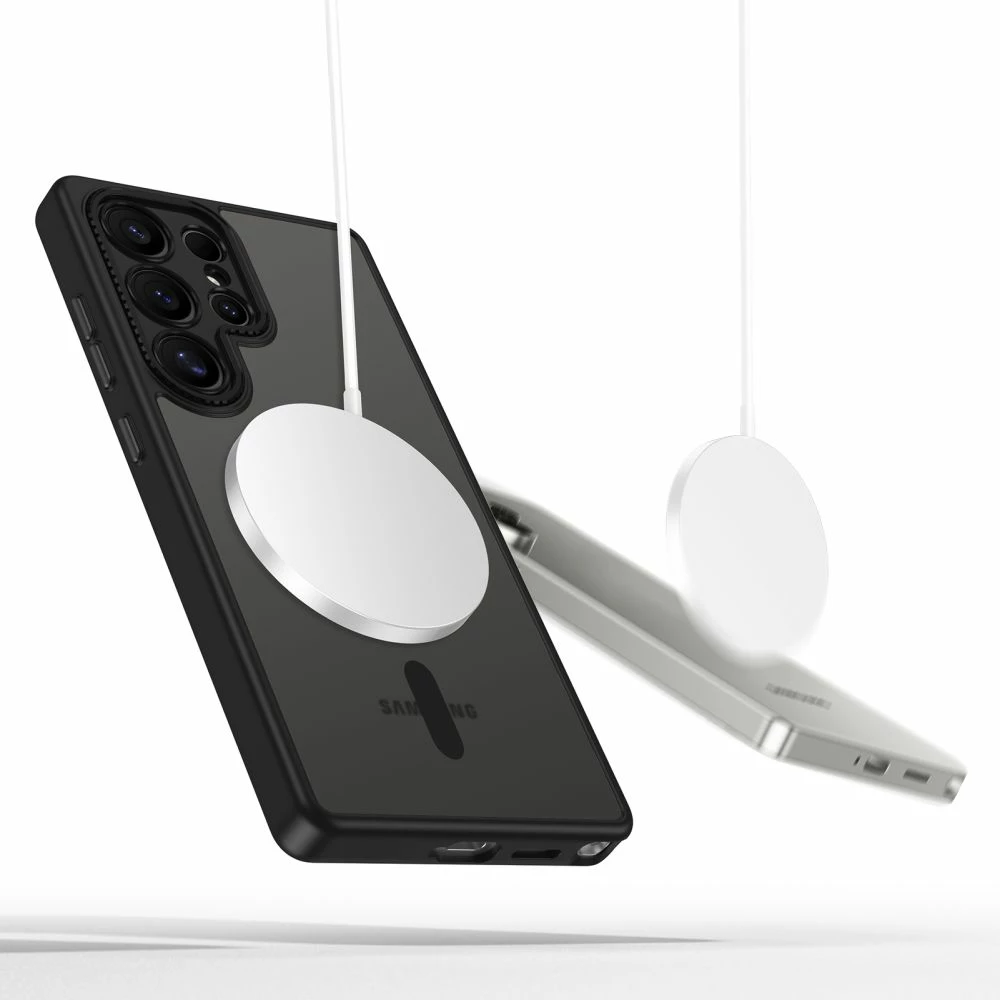 Mbështjellës Tech-Protect MagCam MagSafe për Samsung Galaxy S25 Ultra, i zi