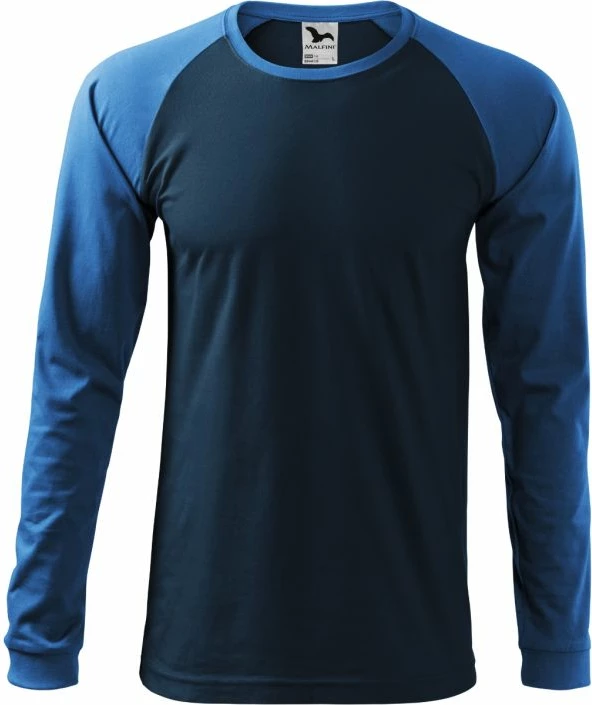 Maicë Malfini për meshkuj, blu e errët [Madhësia: 4XL]