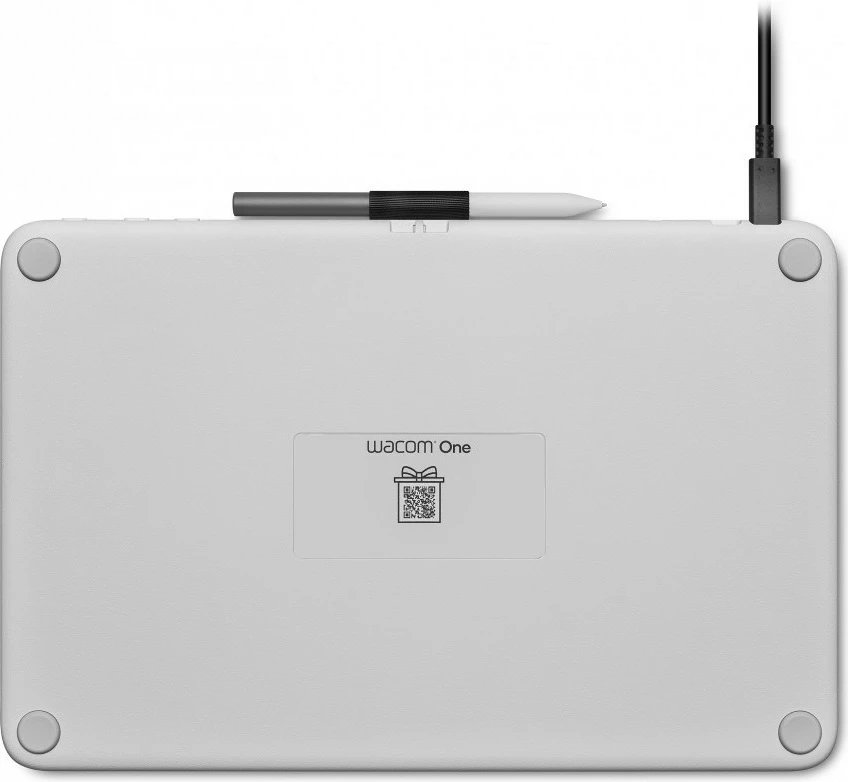 Tablet grafike Wacom One 13 touch, 33.8 cm, Pen, Touch, e bardhë