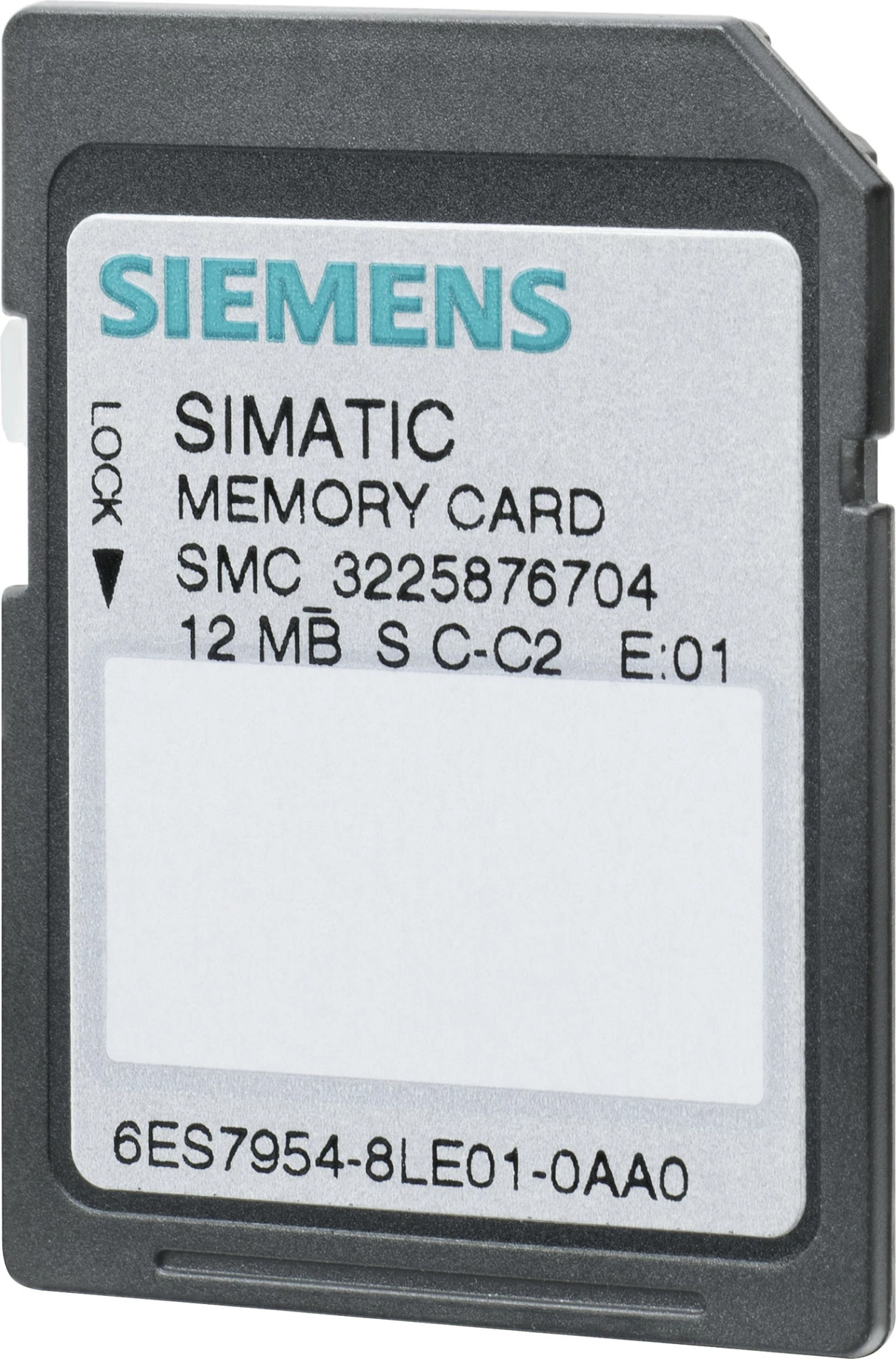 Kartelë memorje Siemens SIMATIC 6ES7954-8LE04-0AA0, 12MB Flash, 3.3V