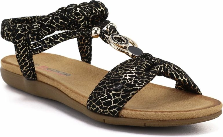 Sandale femrash Artiker 58C0629, të zeza