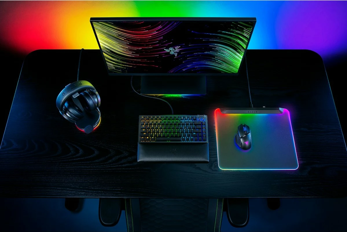 Mauspad Razer Firefly V2 Pro, RGB, i zi