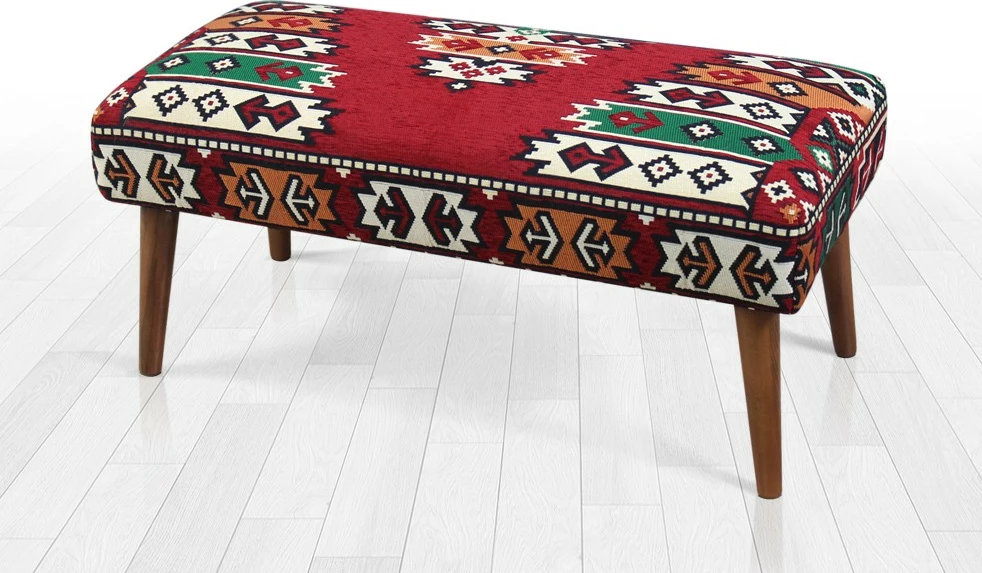 Pouf Atelier del Sofa, Vezir v2, shumëngjyrësh, 91x42x46cm
