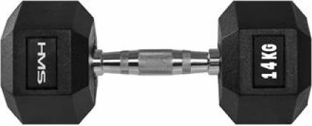 Pesha Dumbbell HMS HEX PRO 14 kg