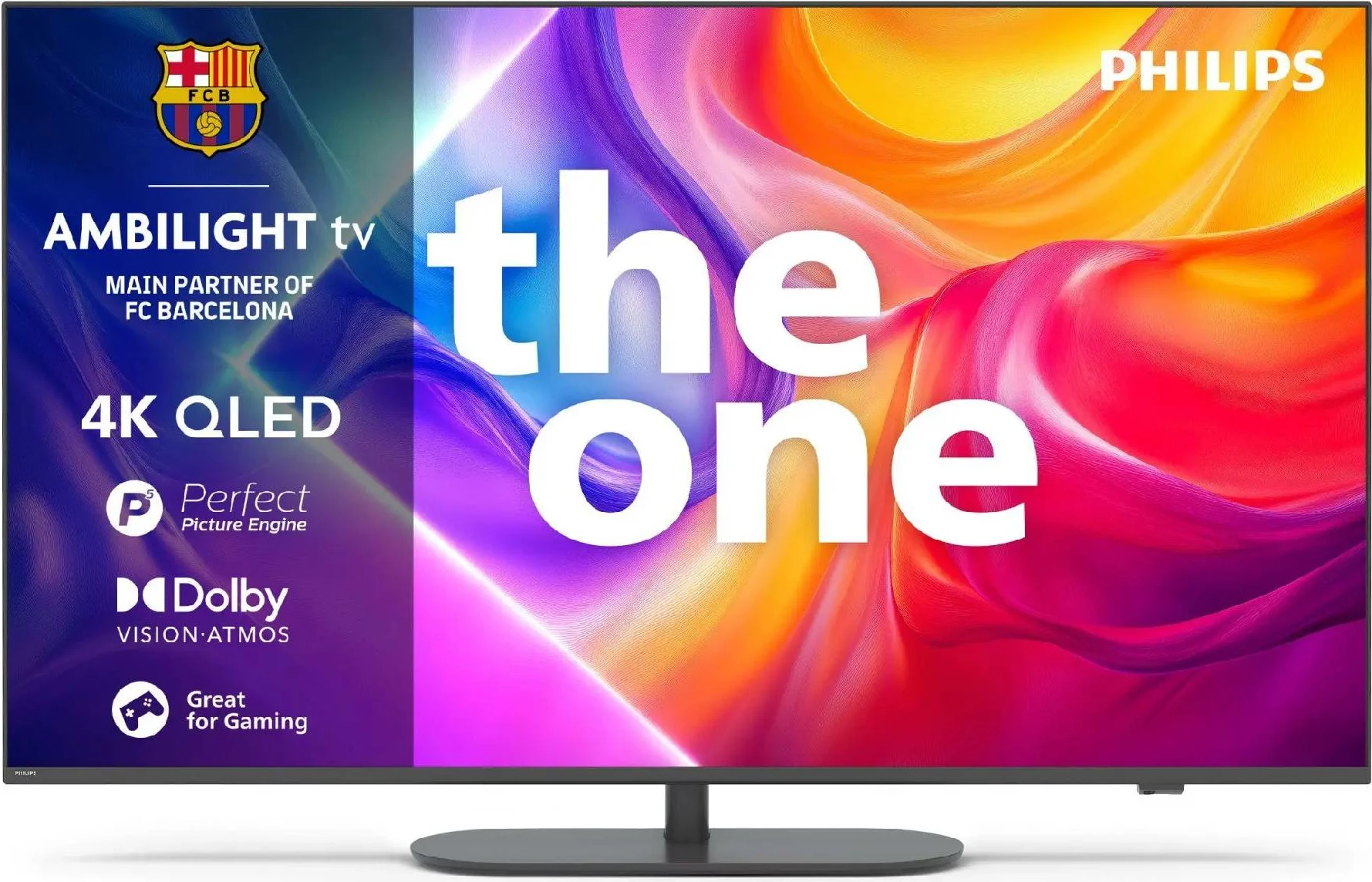 Televizor LED Philips 65PUS9010/12 65\" 4K UHD QLED, Ambilight, Smart (Titan OS), 144 Hz
