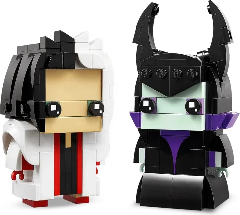 Set LEGO BrickHeadz 40620 Cruella & Maleficent