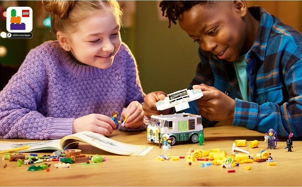 Set ndërtimi LEGO DREAMZzz 71456 Mrs. Castillos Turtle Van, multikolor