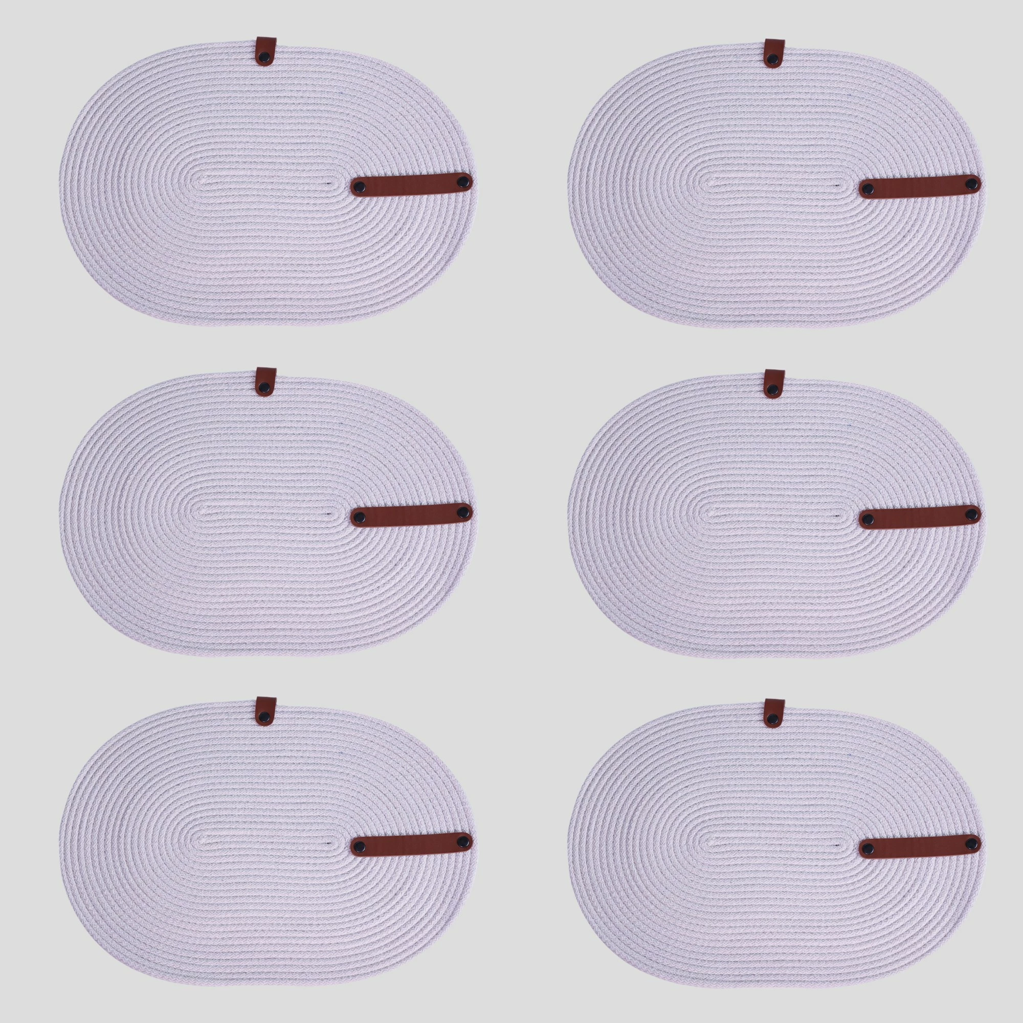 Set 6 copë mbrojtëse tavoline, dizajn Aberto, JUT08001127D