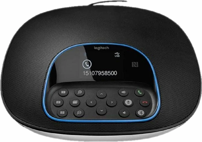 Kamerë konferencash Logitech Group 960-001057, Full HD 1080p 30fps, zoom 10x, USB, Bluetooth/NFC, set konferencash, e zezë