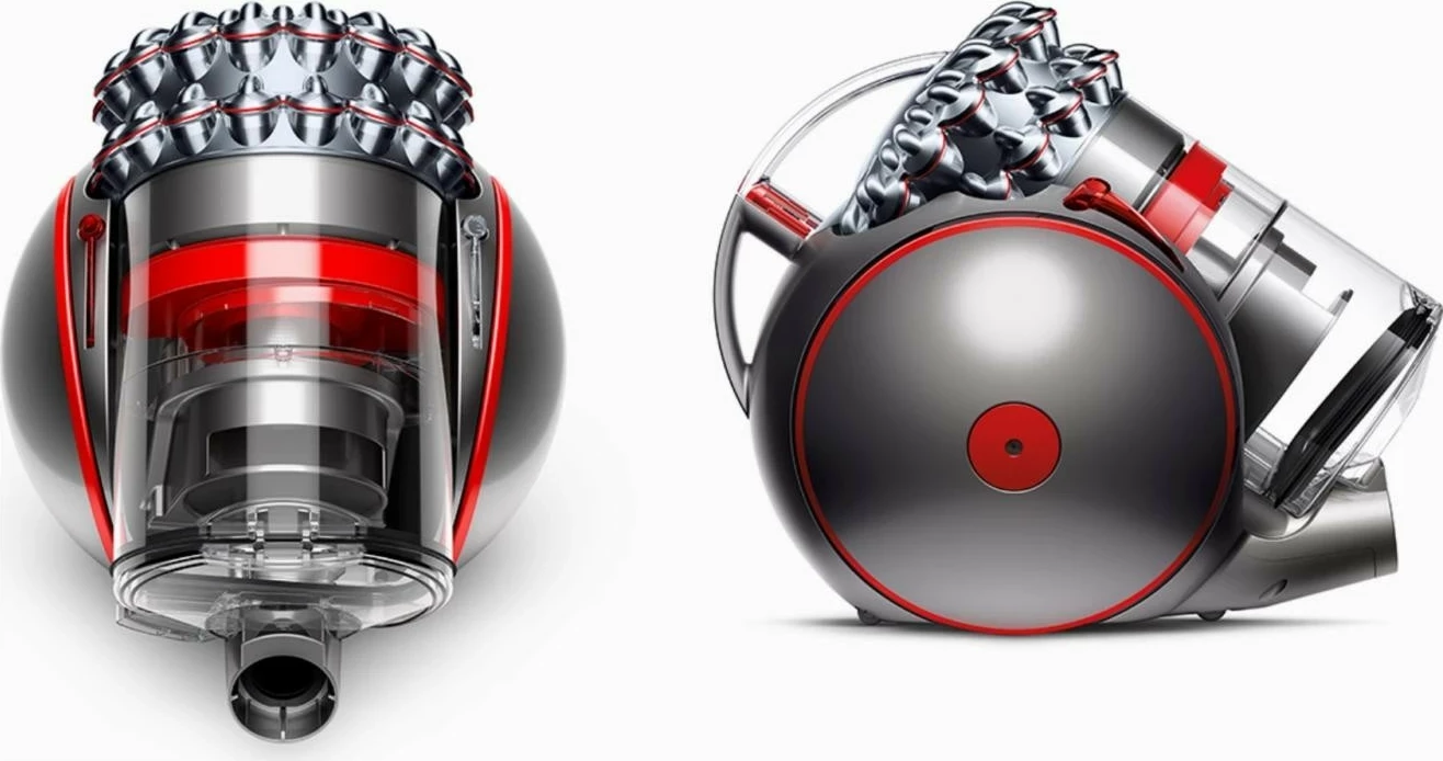 Kasë fshesë Dyson Cinetic Big Ball Absolute 2, 1.7L, argjendtë