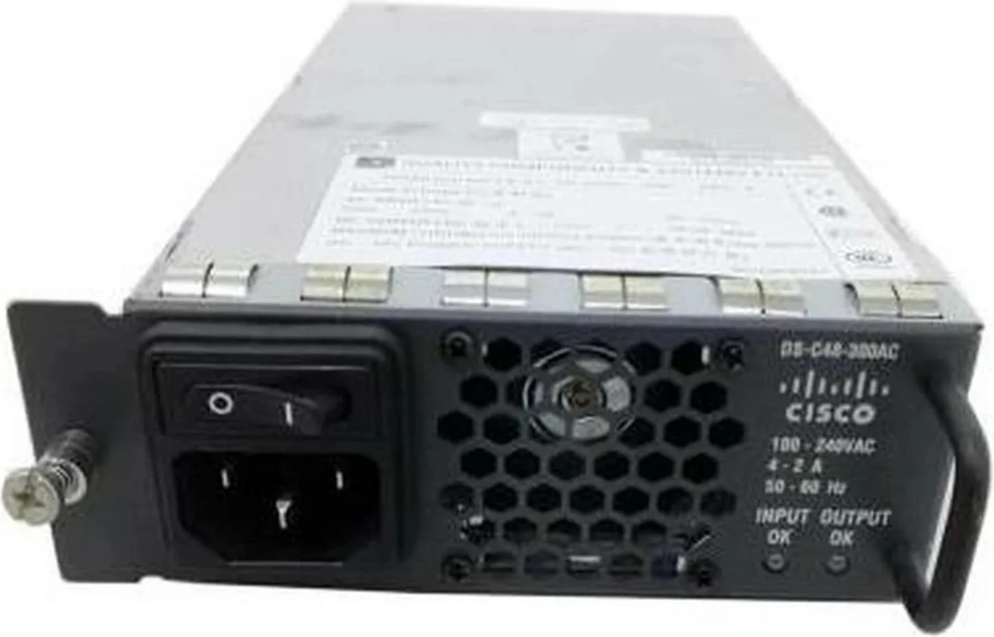 Furnizues rryme Cisco DS-C48S-300AC, 300W, Gri, për MDS 9100