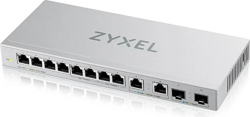 Switch Zyxel XGS1010-12-ZZ0102F, Gri