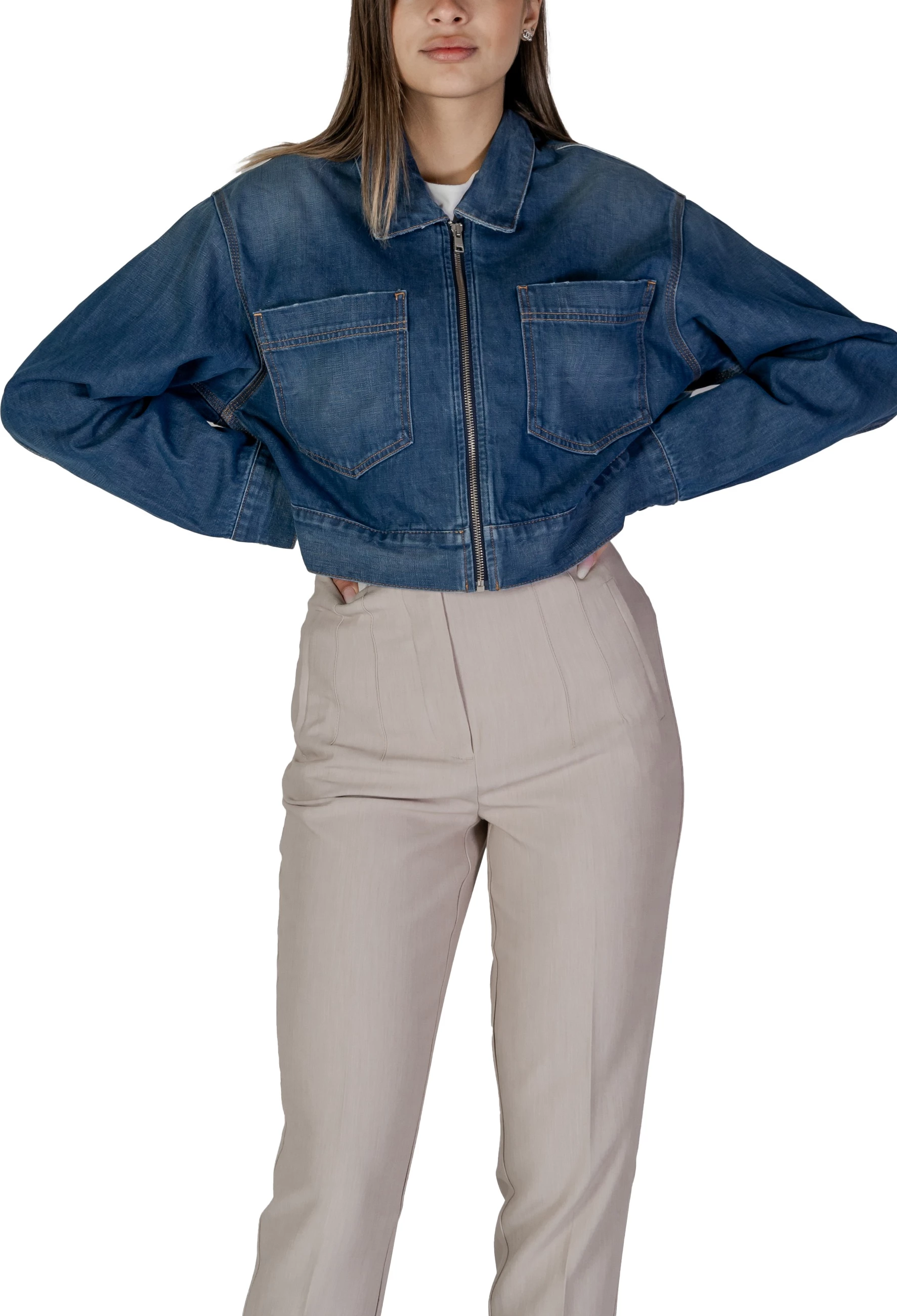 Jakne për femra Replay W7968.000.878 893, denim [Madhësia: XS]