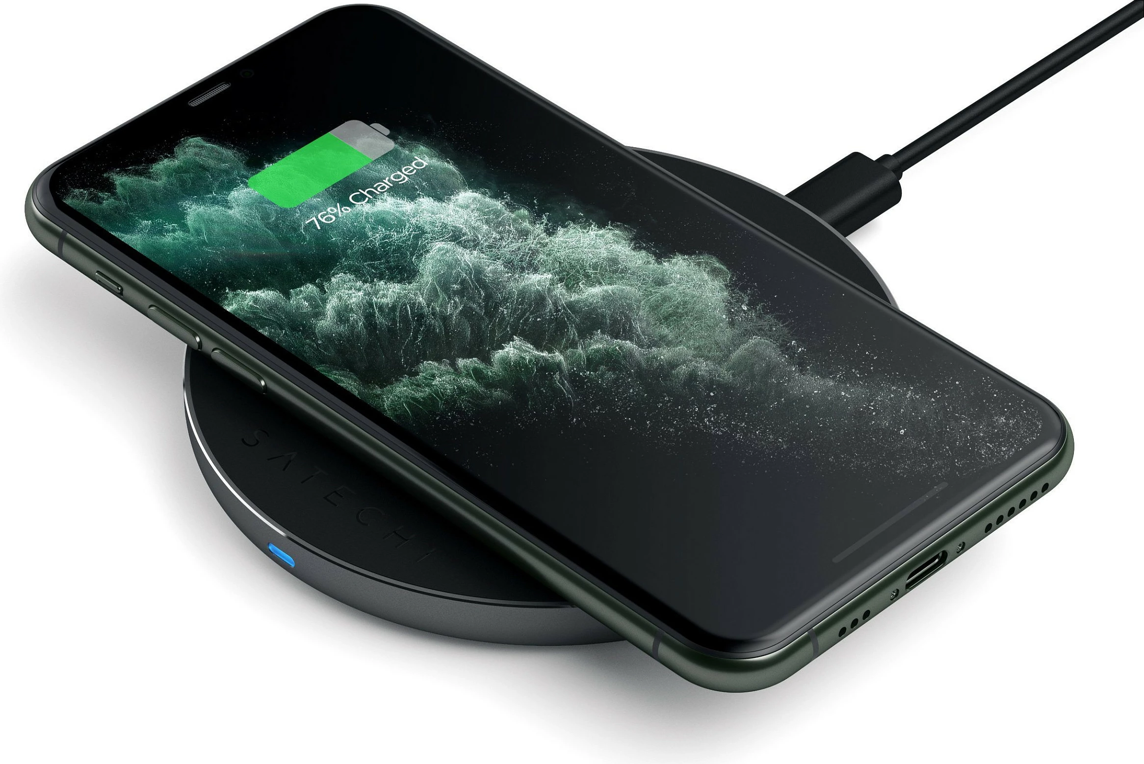 Karikues wireless Satechi Aluminum PD & QC, space gray