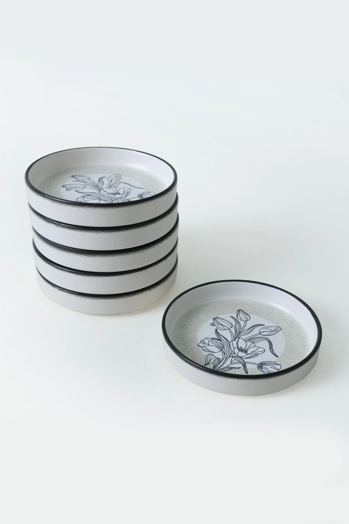 Set tasash qeramike (6 copë), Hermia Concept, X00017909