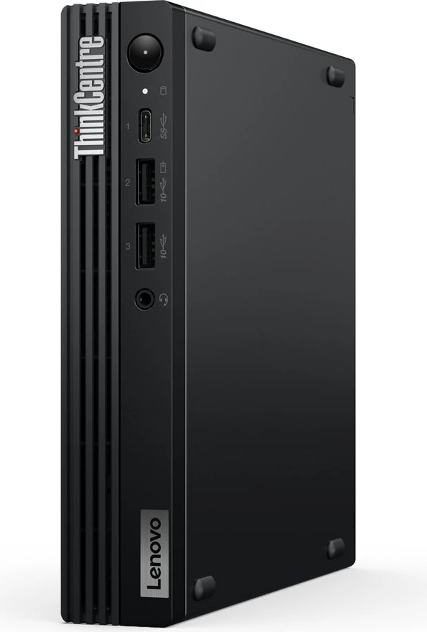 Kasë Lenovo ThinkCentre M70q Gen 5, Intel Core i3-14100T, 8 GB RAM, 256 GB SSD, Windows 11 Pro, e zezë