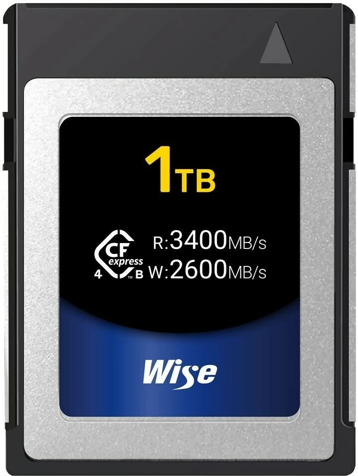 Kartelë memorie Wise CFexpress 4.0 Type B 1TB, 1.02TB, Silver/Black/Blue