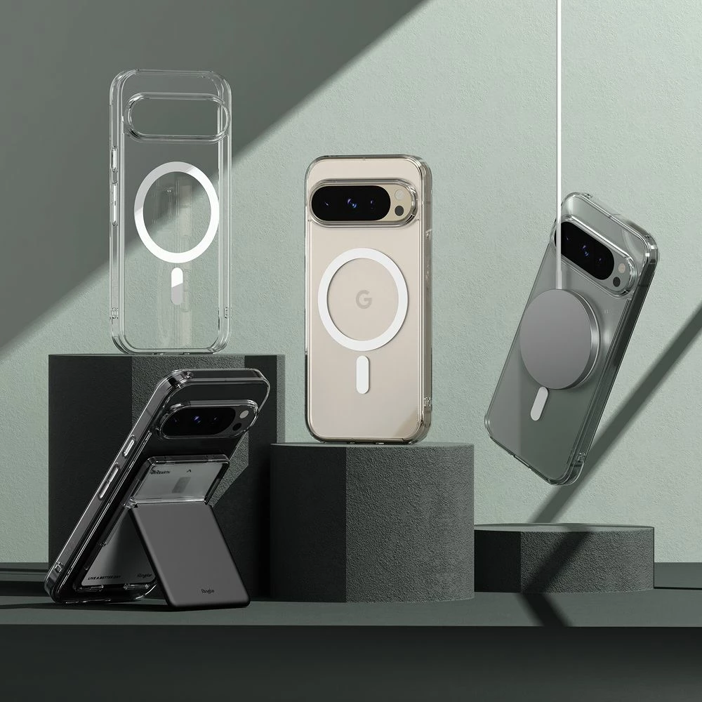 Mbështjellës Ringke Fusion MagSafe për Google Pixel 9 / 9 Pro, Transparent