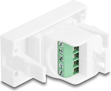 Modul USB DeLOCK 90911 Easy 45, USB-A femër në terminal 5-pin, i bardhë