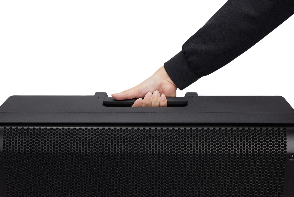 Altoparlant portativ profesional Aiwa APRO-12, 250W RMS, 12\", Bluetooth 5.0, TWS, DSP, zezë, set me kabllo rryme