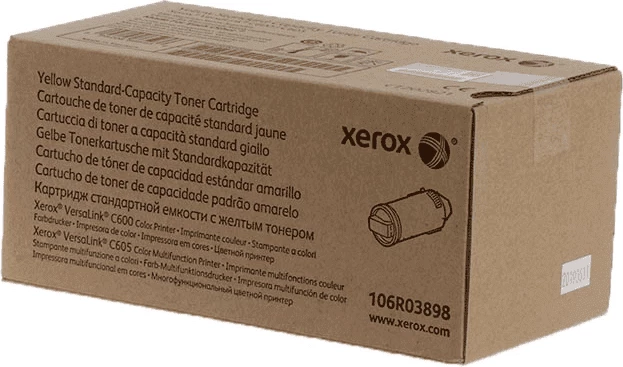 Toner, Xerox, 106R03898, kapacitet standard 6000 faqe, e verdhë