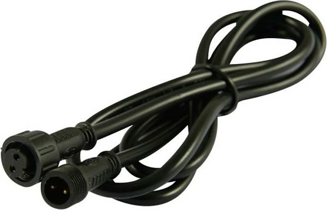 Kabllë zgjatëse 12V Synergy21 S21-LED-L00050, 1 m, mashkull-femër, e zezë