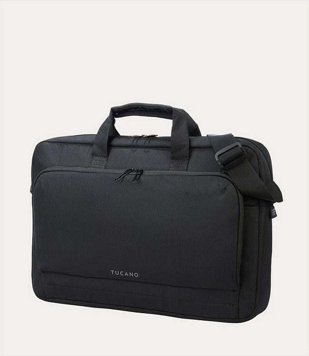 Çantë laptopi Tucano STAR, 15.6"/MacBook Pro 16", messenger, me rrip supi, e zezë