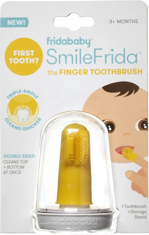 Furçë dhëmbësh për fëmijë Frida SmileFrida Finger Toothbrush unisex 1 copë
