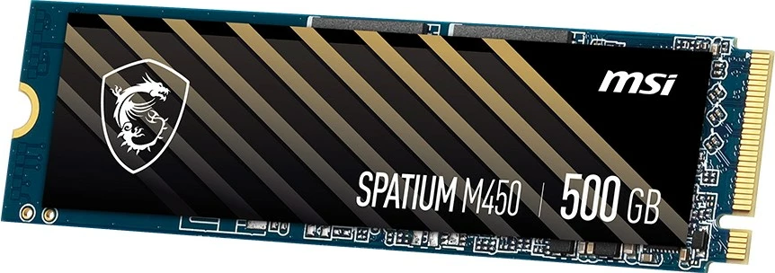 Disk MSI SPATIUM M450 PCIe 4.0 NVMe M.2, 3D NAND, 500GB 