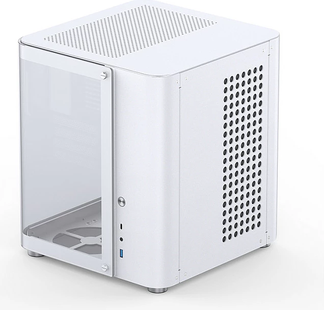 Kasë Jonsbo TK-1 2.0, Micro-ATX, tempered glass, e bardhë