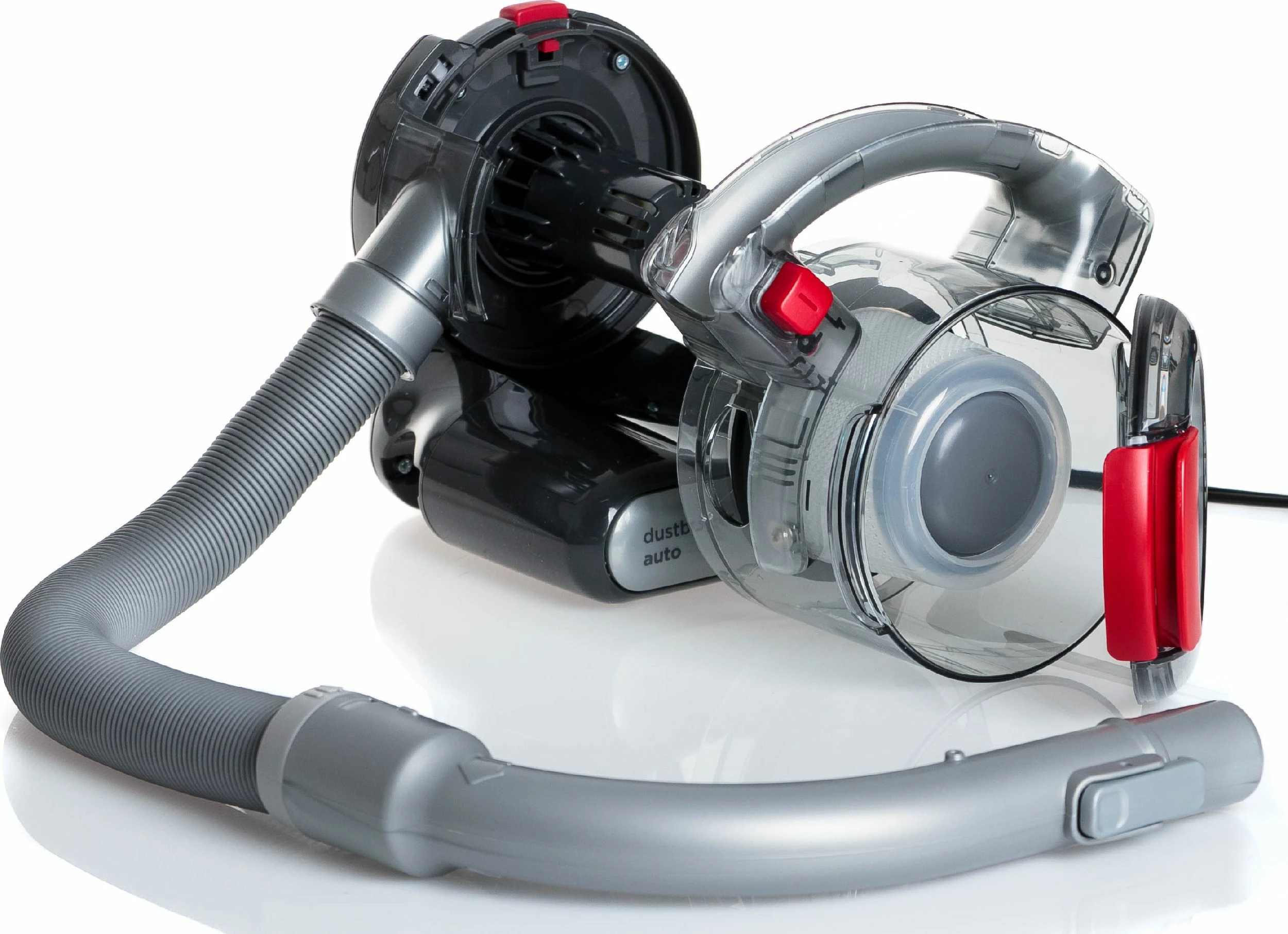 Fshesë me korrent dore Black&Decker Flexi PD1200AV, 12 V, 560 ml, 5 m kabllo, me aksesorë, gri