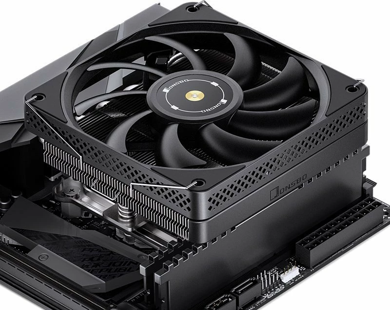Ftohës CPU Jonsbo HP-600, 120mm, 6 heatpipes, 210W TDP, i zi