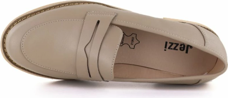 Këpucë loafers femra Jezzi SFY25128, bezhë