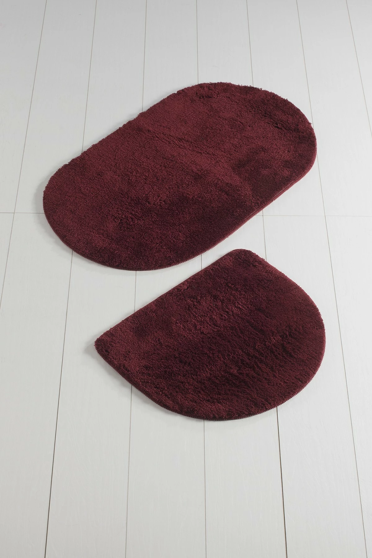 Set tapetash për banjo, akrilik, ngjyrë granat, 2 copë