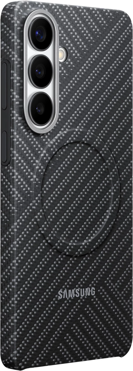 Mbështjellës Samsung Carbon Magnet për Samsung Galaxy S26+ me MagSafe, gri