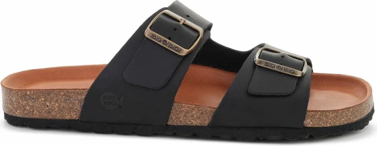 Flip-flopa lëkure për meshkuj Bio Bio Bardo Country 261-78457-02, të zeza [Madhësia: 41]