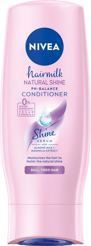 Kondicioner për femra Nivea Hairmilk Natural Shine, 200ml
